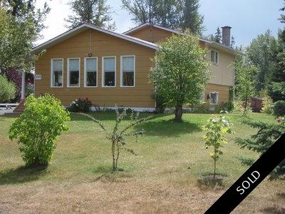 Smithers BC 3 bdrm House and Acreage for Sale.