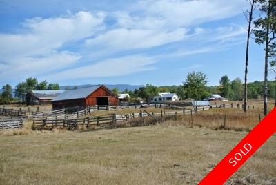13064 Neal Road Smithers BC | 149 Acre Farm with Home For Sale